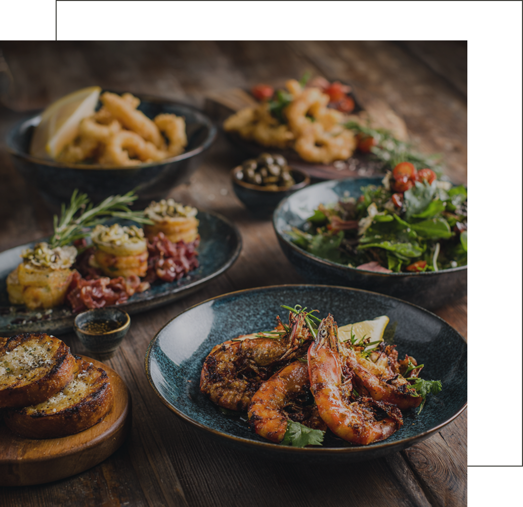starters menu selection