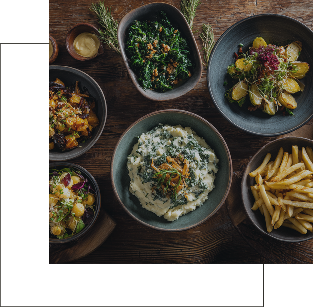 sides menu selection